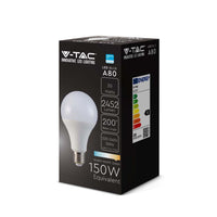 Lampadina a Bulbo di plastica LED da 20W A80 con Samsung Chip 3000K E27 (120LM/WATT)