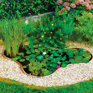 Laghetto Artificiale Roccia da Giardino 197x126x50 cm 440 Litri