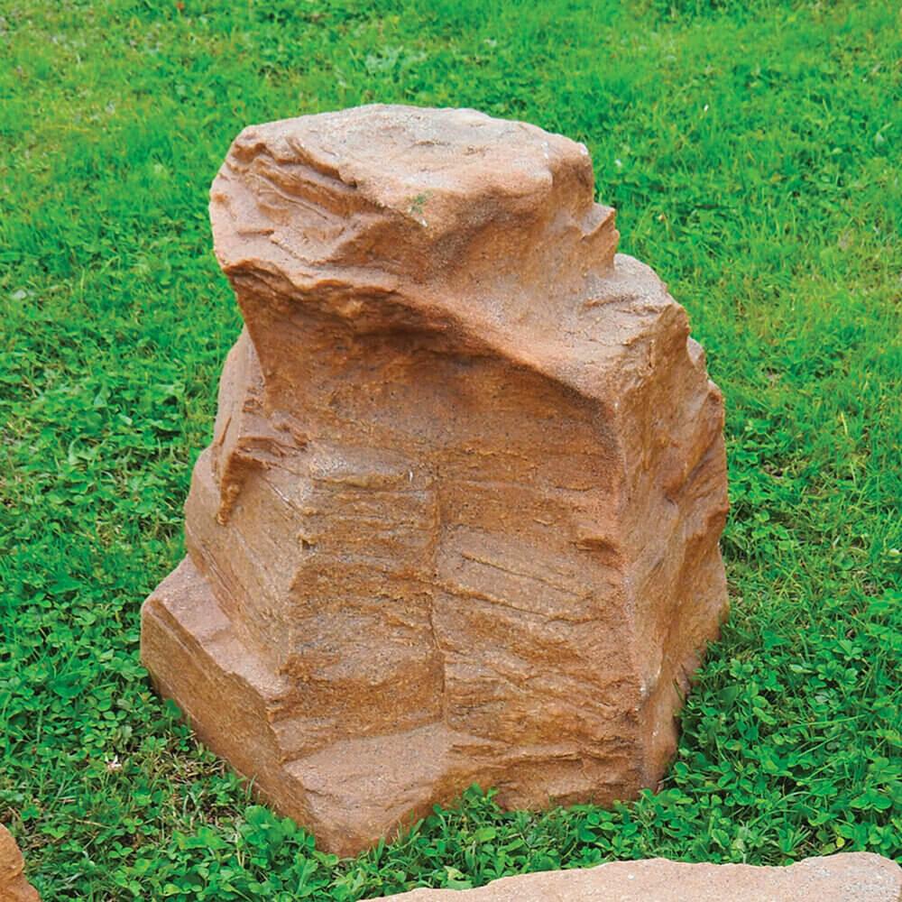 Roccia Artificiale Decorativa da Giardino 57x52x54 cm in Vetroresina