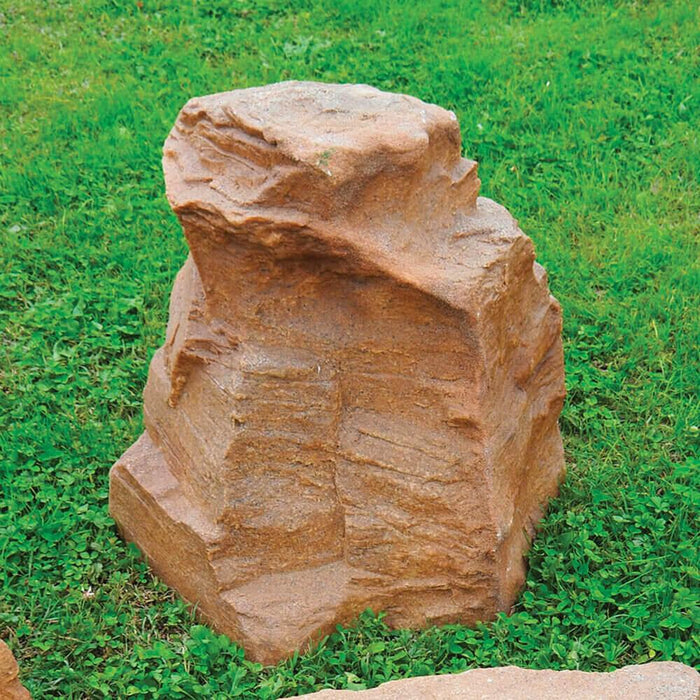 Roccia Artificiale Decorativa da Giardino 57x52x54 cm in Vetroresina