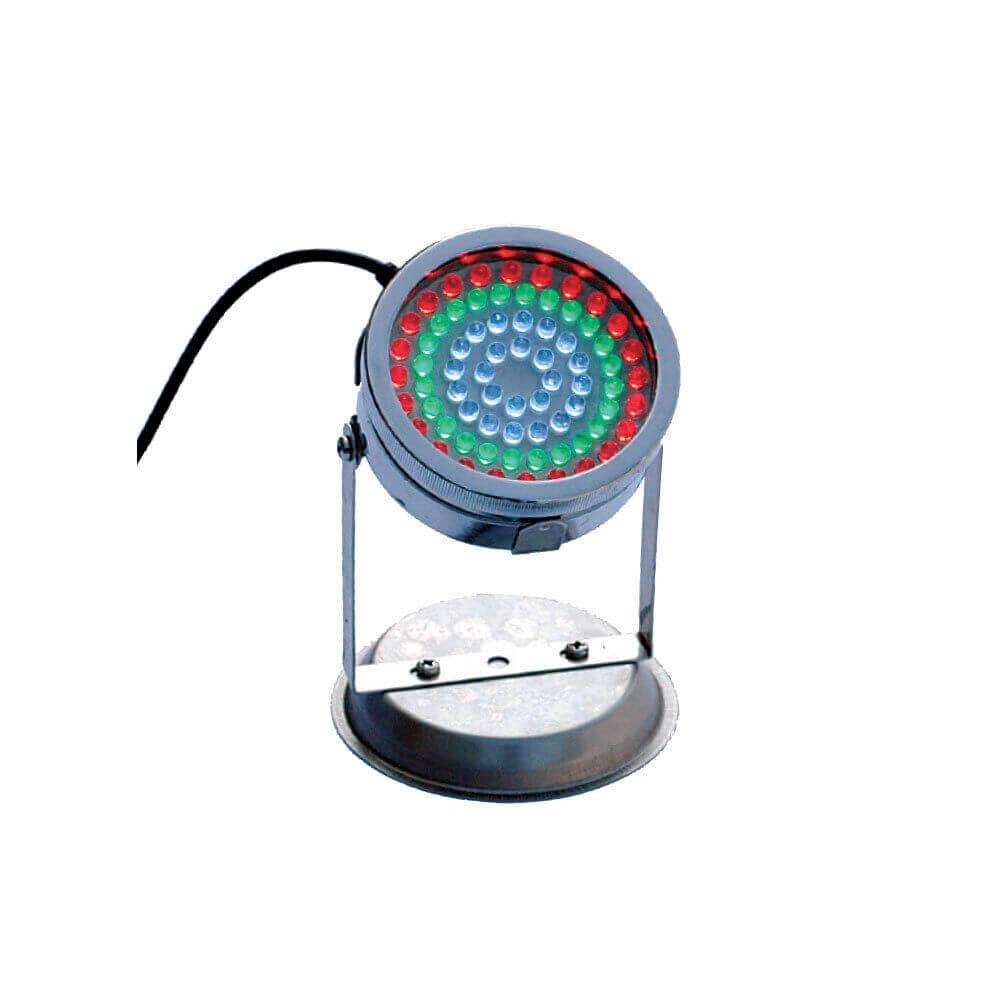 Faretto per Laghetti da Giardino 72 LED 12V Luce Multicolore