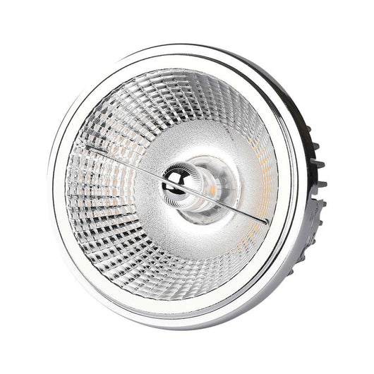 Spotlight LED - AR111 Reflector mutevole da 20w 40`D/20`D Silver 3000K