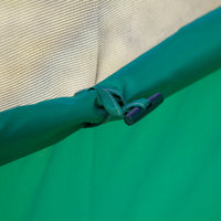 Tenda Doccia da Campeggio 122x122x213 cm in Poliestere Verde