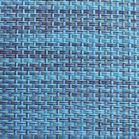 Lettino Prendisole da Giardino 190x58x40 h cm in Textilene Azzurro