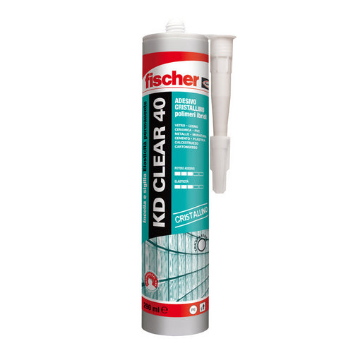 ADESIVO SIGILLANTE KD CLEAR 40 290 ml I FISCHER 