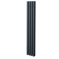 Radiatore a colonna ovale - 1600mm x 240mm - Grigio Antracite