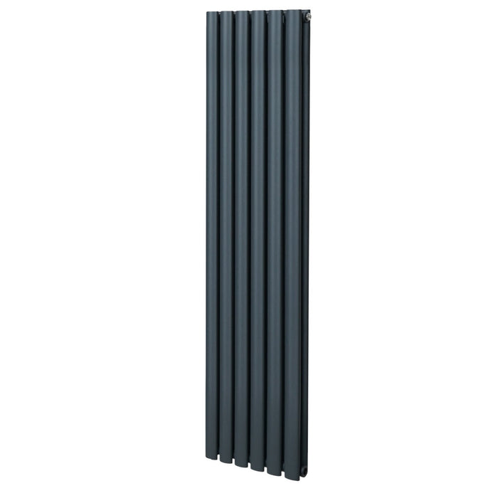 Radiatore a colonna ovale - 1600mm x 360mm - Grigio Antracite