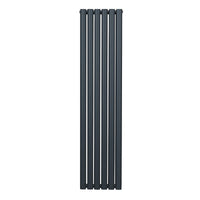 Radiatore a colonna ovale - 1600mm x 360mm - Grigio Antracite