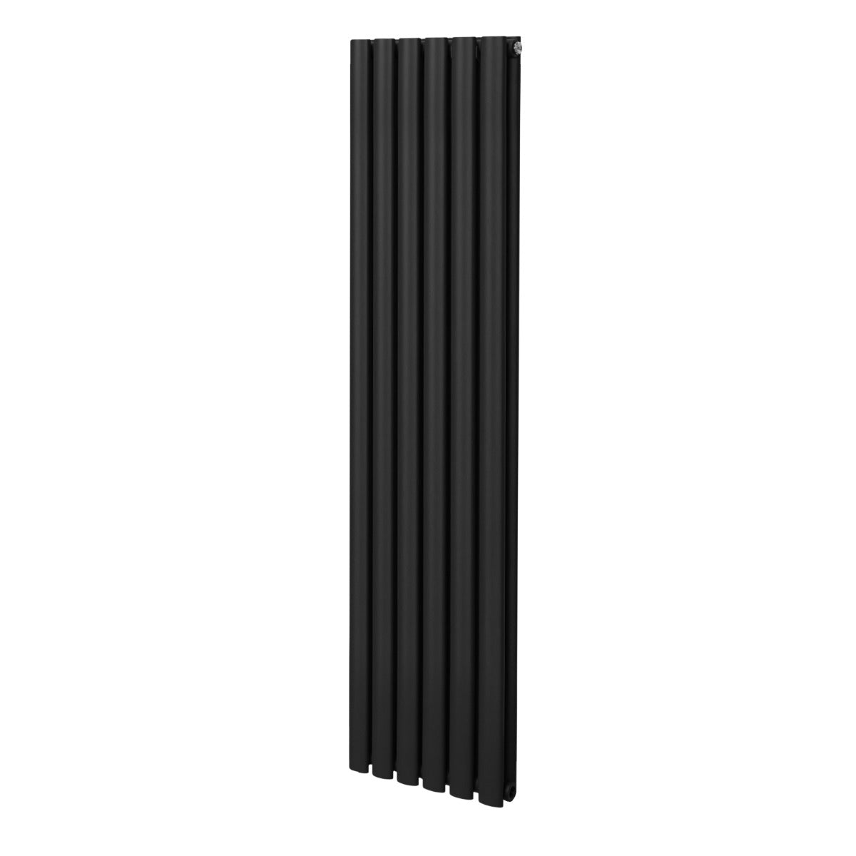 Radiatore a colonna ovale - 1600mm x 360mm - Nero