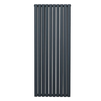 Radiatore a colonna ovale - 1600mm x 600mm - Grigio Antracite