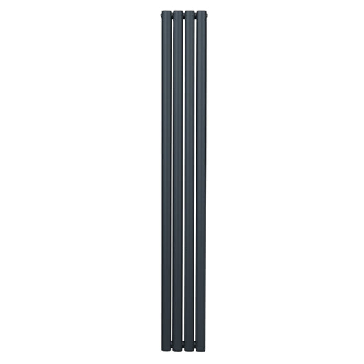 Radiatore a colonna ovale - 1800mm x 240mm - Grigio Antracite