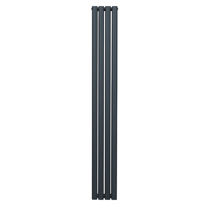 Radiatore a colonna ovale - 1800mm x 240mm - Grigio Antracite