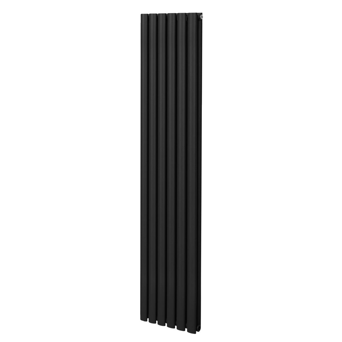 Radiatore a colonna ovale Designer nero 1800mm x 360mm