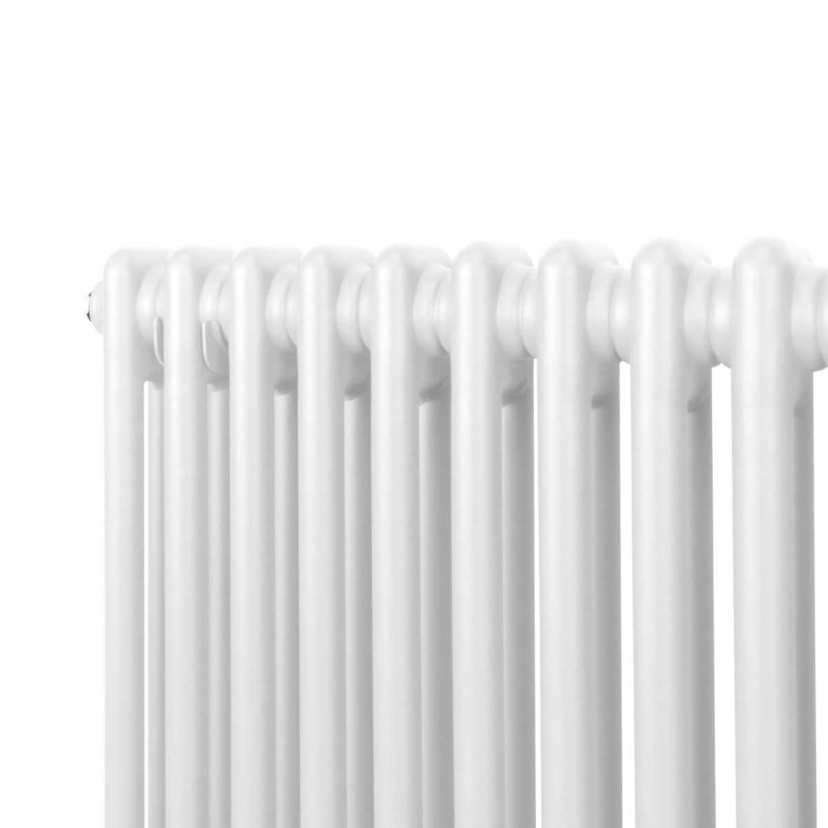 Termosifone Radiatore a 2 colonne per riscaldamento centralizzato orizzontale Bianco 30x83cm