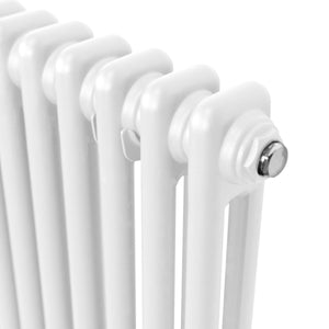 Termosifone Radiatore a 2 colonne per riscaldamento centralizzato Bianco 60 x 146cm