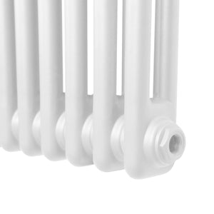 Termosifone Radiatore a 2 colonne per riscaldamento centralizzato Bianco 60 x 146cm