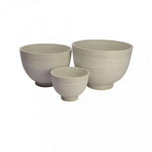 Vaso Medio Narciso Ø39x28 cm in Fibra sintetica Bianco