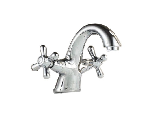 Rubinetto lavabo vintage maniglie a stella