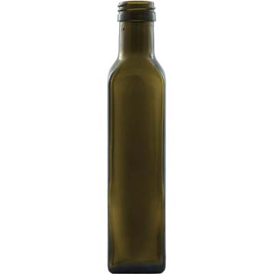 Bottiglia marasca vetro verde lt 0,25 (35 pezzi) 