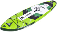 SUP Tavola Gonfiabile 275x76x13 cm con Pagaia Zaino e Accessori Wattsup Guppy Verde Oliva