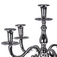 Candelabro in Metallo Composto da 5 Bracci Altezza 80 cm