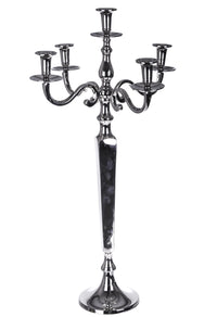 Candelabro in Metallo Composto da 5 Bracci Altezza 104 cm