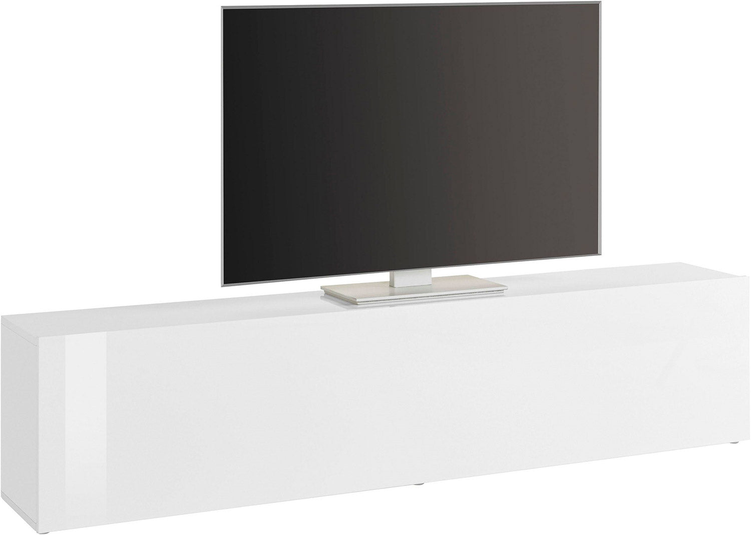 Mobile TV 1 Anta 180x30x40 cm Maruska Bianco Lucido