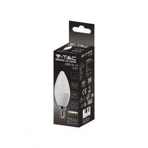 Bulbo LED - 3,7 W C37 E14 Candela 6500K