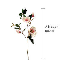 Set 2 Magnolia Giapponese Artificiale Altezza 88 cm