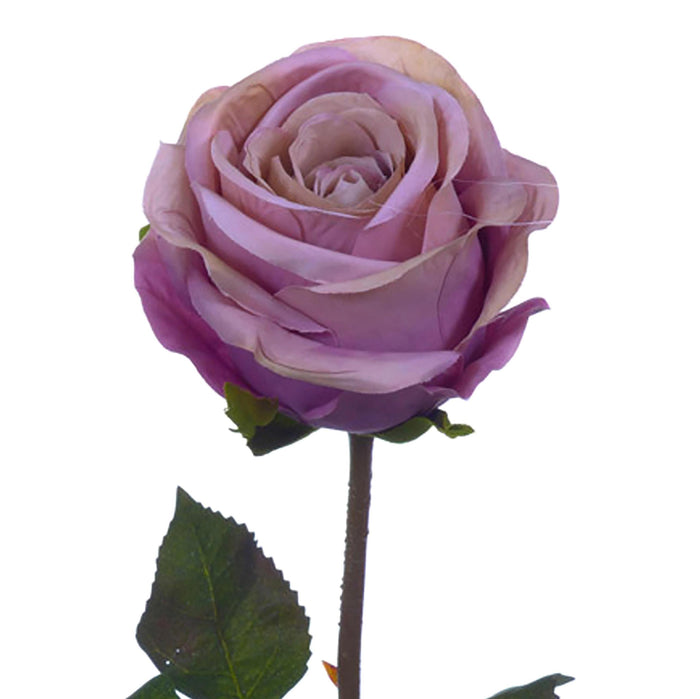 Set 6 Rose Artificiali Romantica Altezza 64 cm