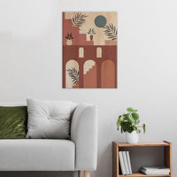 Quadro in Legno Stampato Architecture Colors 30x42 *FSC