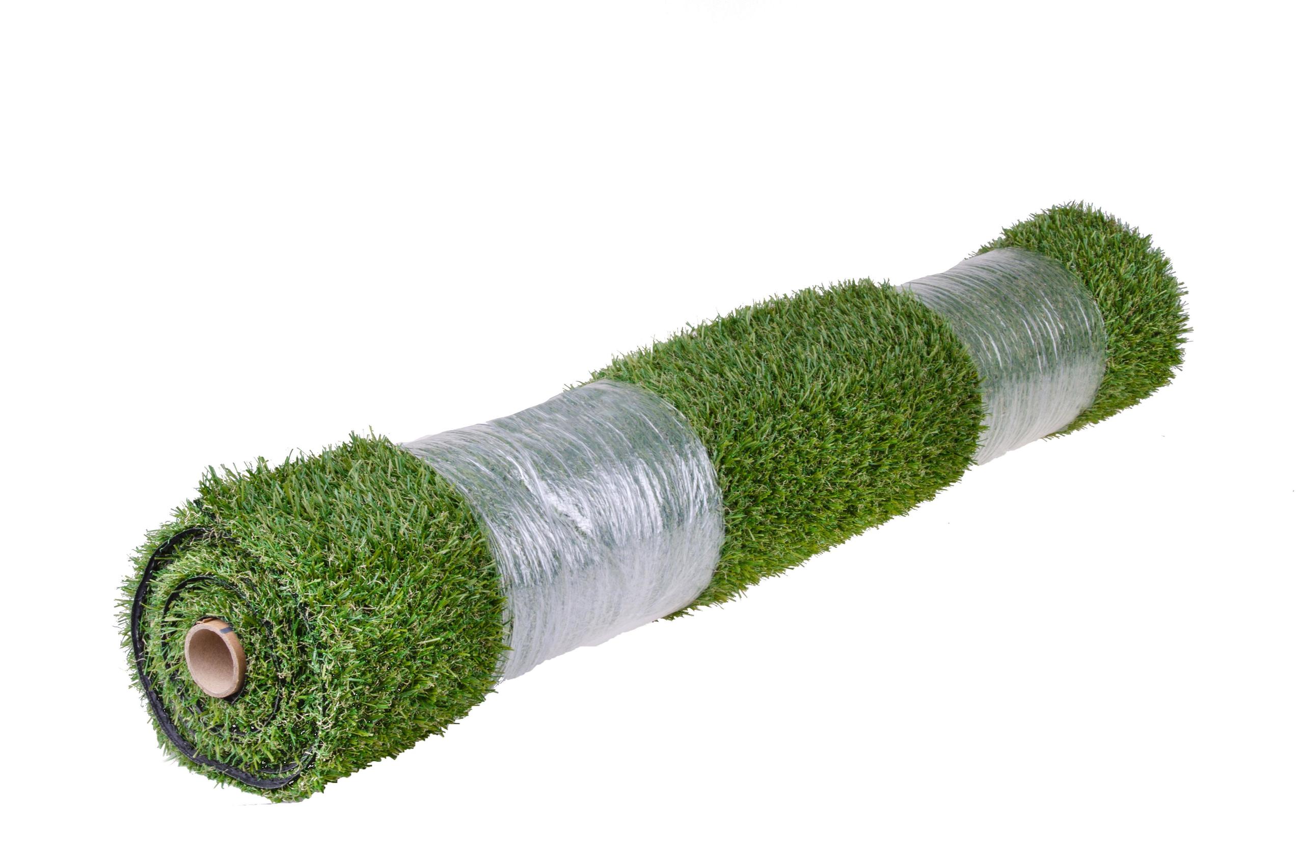 Set 4 Erba Sintetica per Giardino 20 mm 1mq Verde