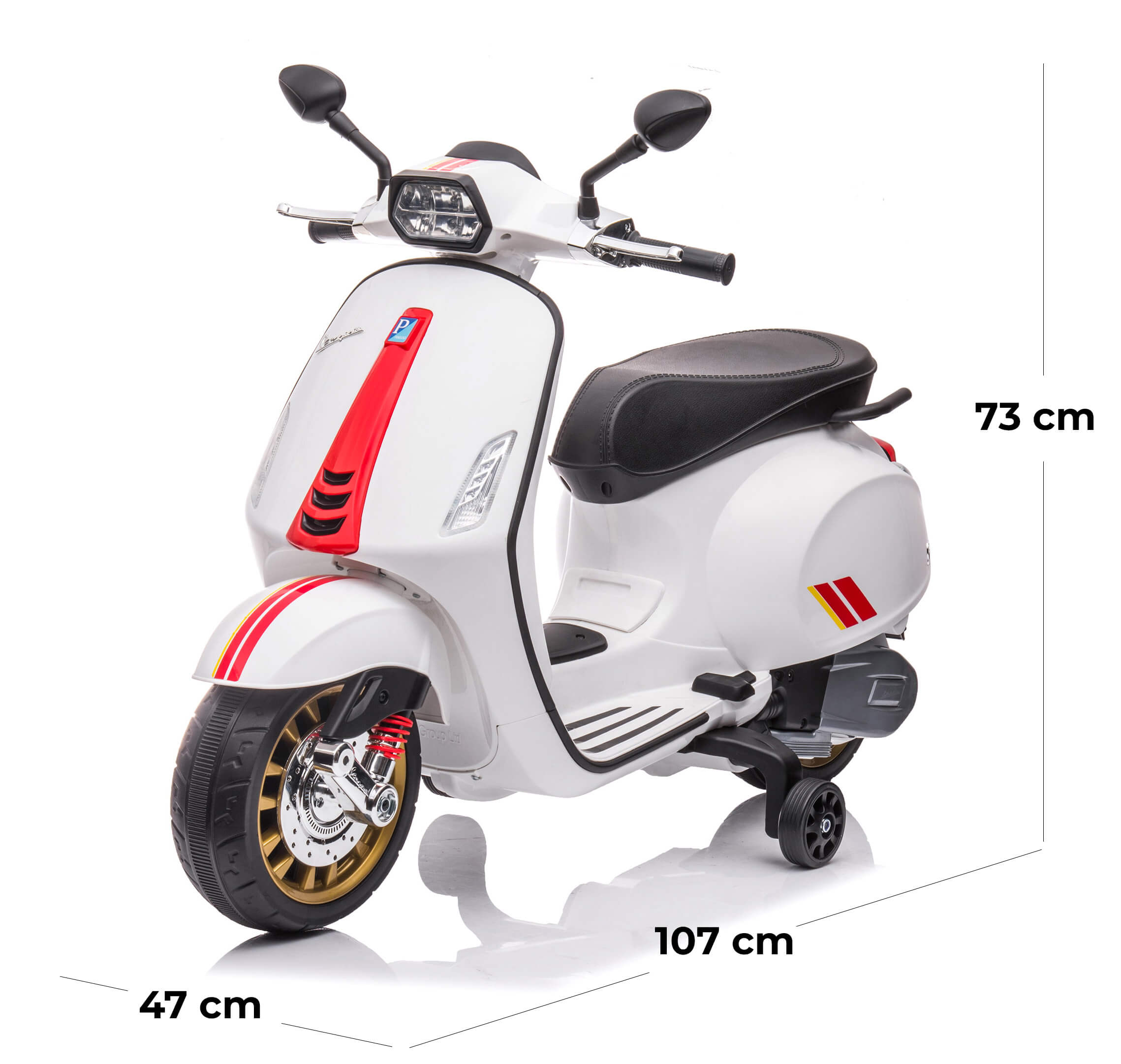 Piaggio Vespa Sprint 12V per Bambini Bianca