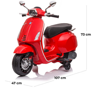 Piaggio Vespa Sprint 12V per Bambini Rossa