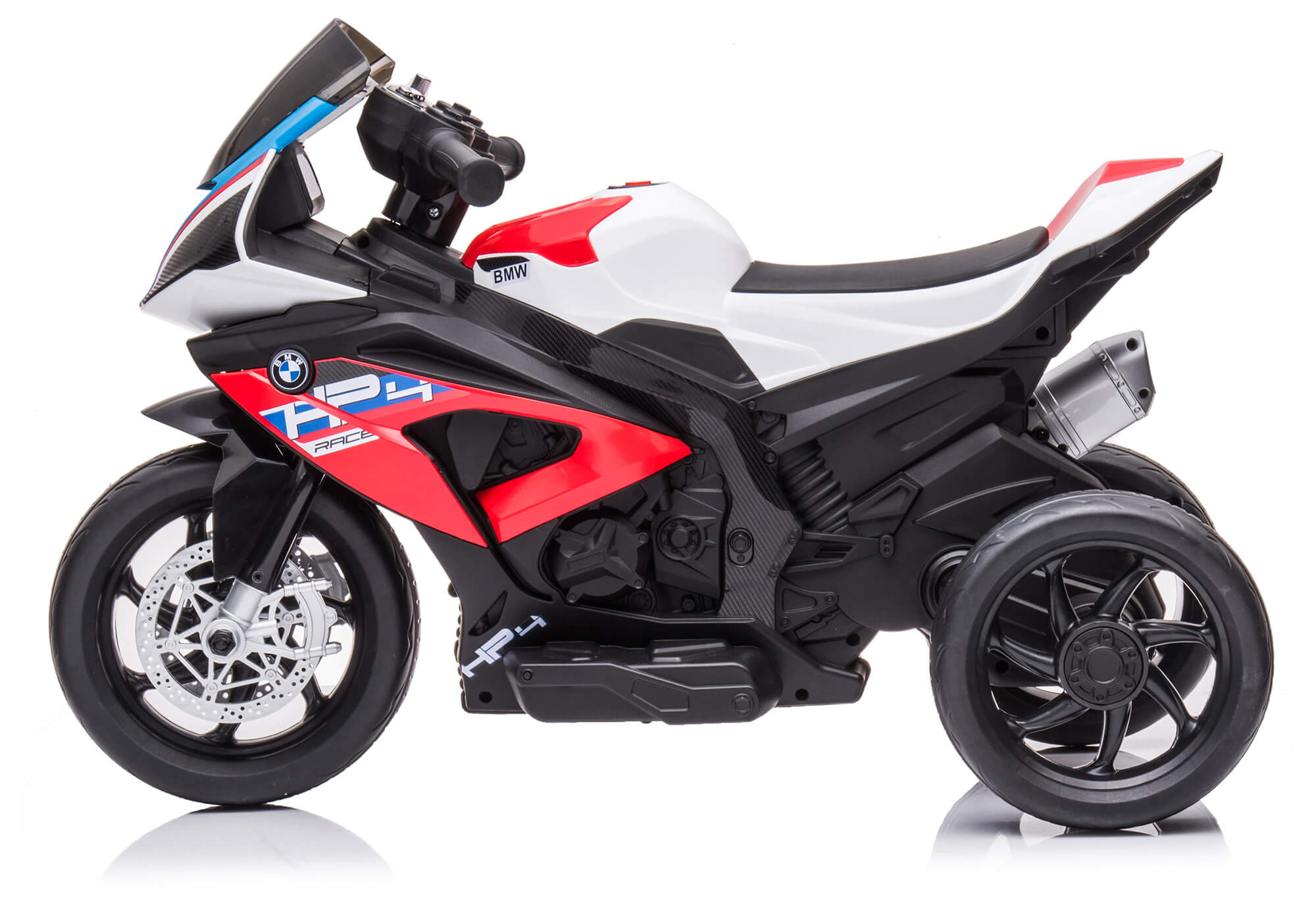 Moto Elettrica per Bambini 12V con Licenza BMW HP4 Sport 3R Rossa