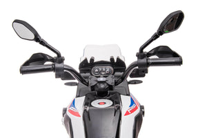 Moto Elettrica per Bambini 12V con Licenza BMW F 850 GS Bianca