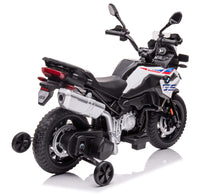 Moto Elettrica per Bambini 12V con Licenza BMW F 850 GS Bianca