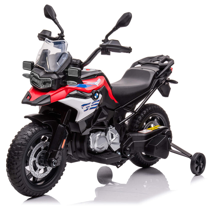 Moto Elettrica per Bambini 12V con Licenza BMW F 850 GS Rossa