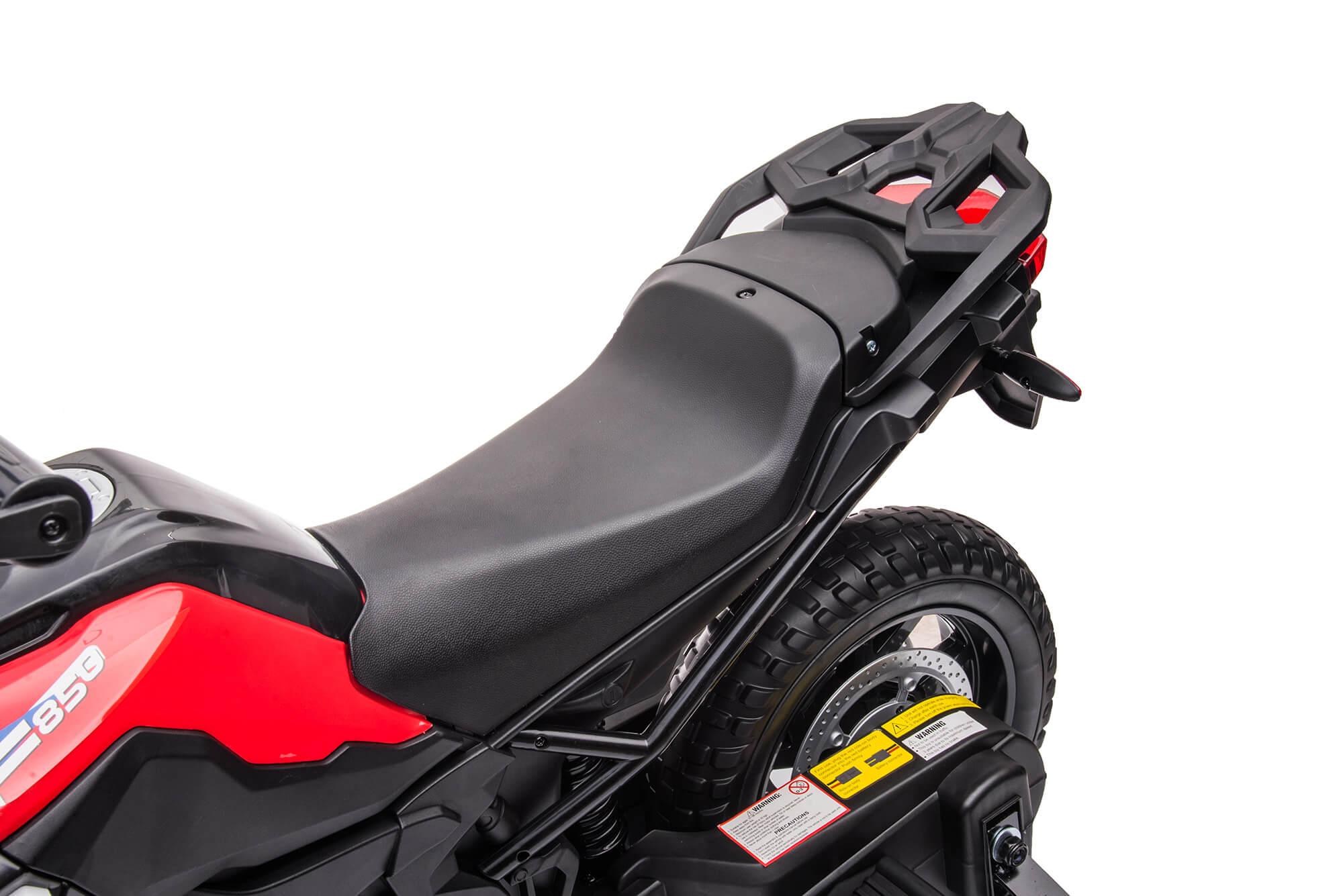 Moto Elettrica per Bambini 12V con Licenza BMW F 850 GS Rossa