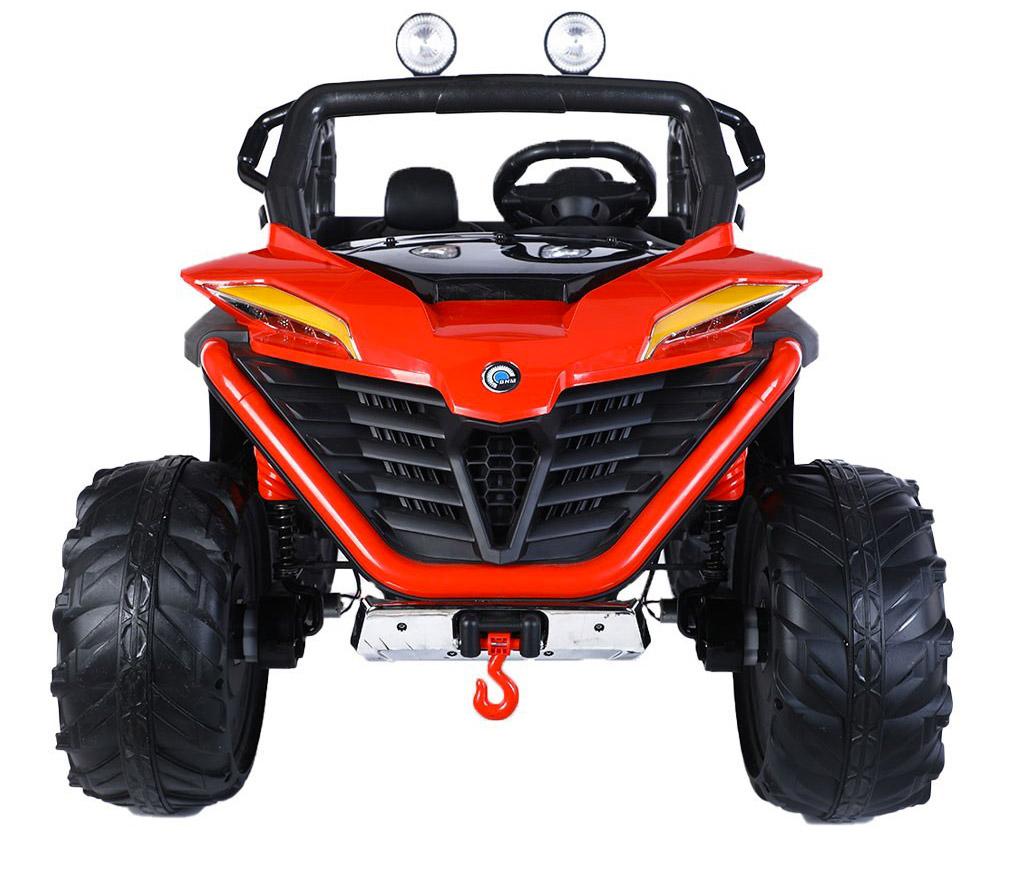 Macchina Elettrica per Bambini 2 Posti 12V Thunder Rosso