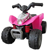 Mini Quad Elettrico per Bambini 6v con Licenza Honda 250X Rosa