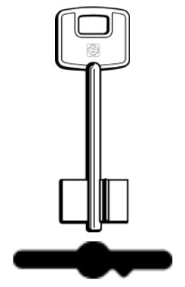 SILCA CHIAVE DOPPIA MAPPA CS confezione da PEZZI 5