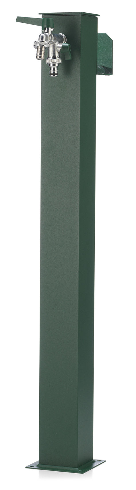 Fontana da Giardino con Doppio Rubinetto Belfer 42/QRR Verde