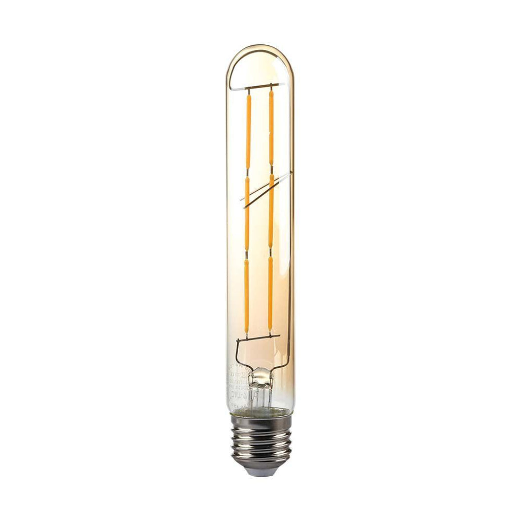 6W T30 LED FILAMENT Bulbo Amber Glass 2200K E27