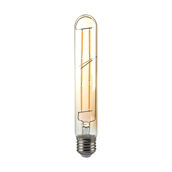 6W T30 LED FILAMENT Bulbo Amber Glass 2200K E27