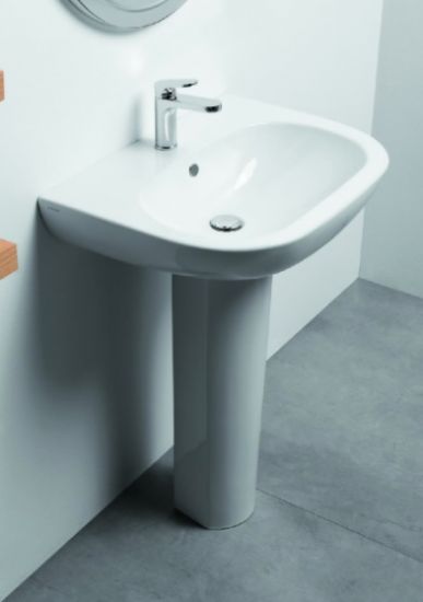 Kit Sanitari filomuro Collezione Pratica - Azzurra ceramica - Bidet filomuro Azzurra Pratica