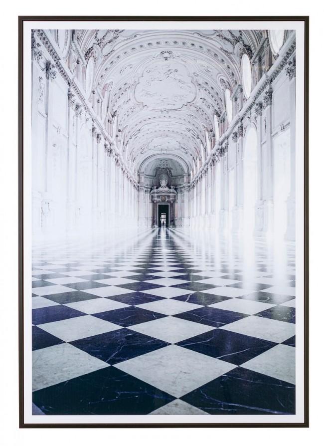 Quadro con Cornice Hight Glossy 990 70x3,2x100 cm in Stampa su Carta