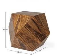 Tavolino Basso 42x42x42 cm in Legno