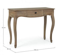 Consolle Domitille 100x40x76 cm in Legno