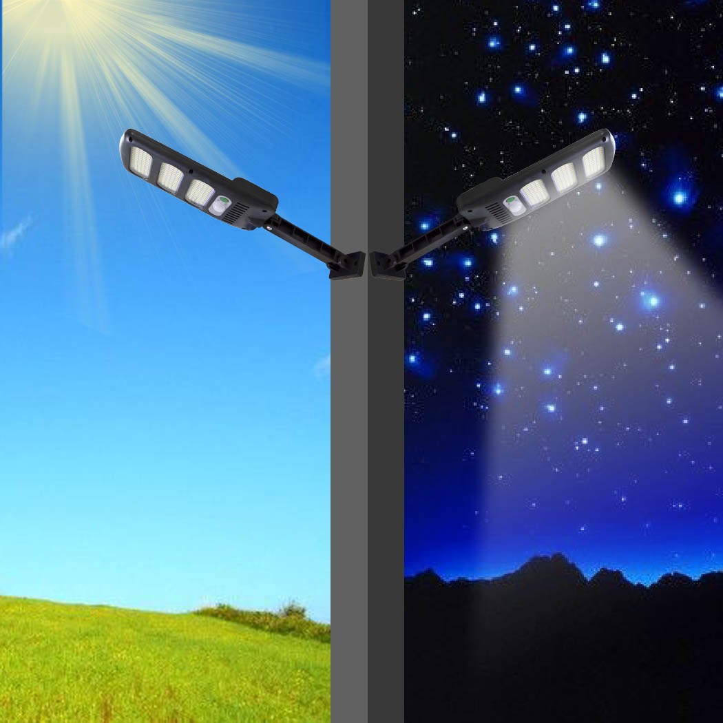 Mini Lampione faro solare a led con Senzore di Movimento